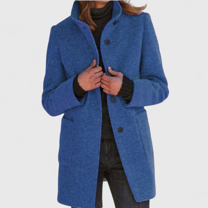 Nancy | Warm and Elegant Wool Blend Coat