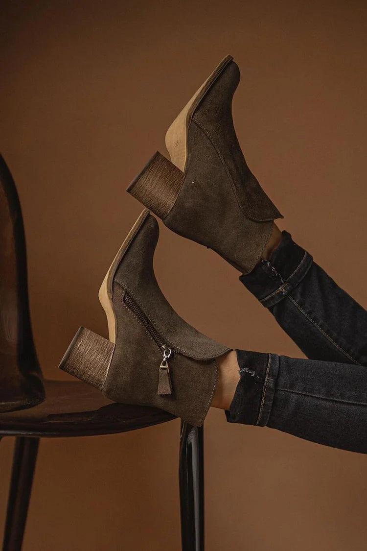 Carol | Luxury suede fall boots