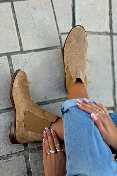 Martha | Suede Chelsea boots