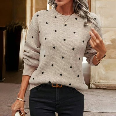 Nancy | Playful Textured Sweater