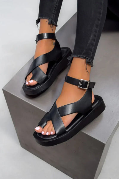 Nicole - Thick Gladiator Sandals