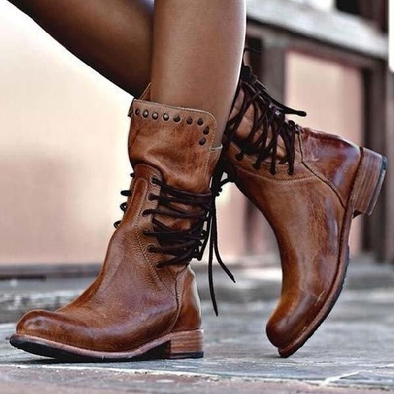 Alicia | Leather Boots