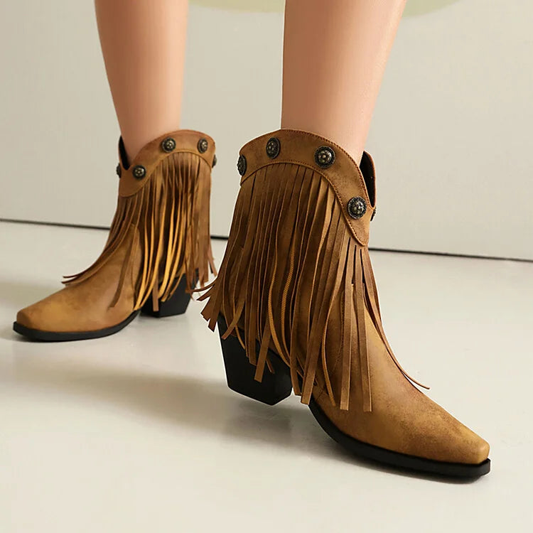 Nancy | Designer suede boots