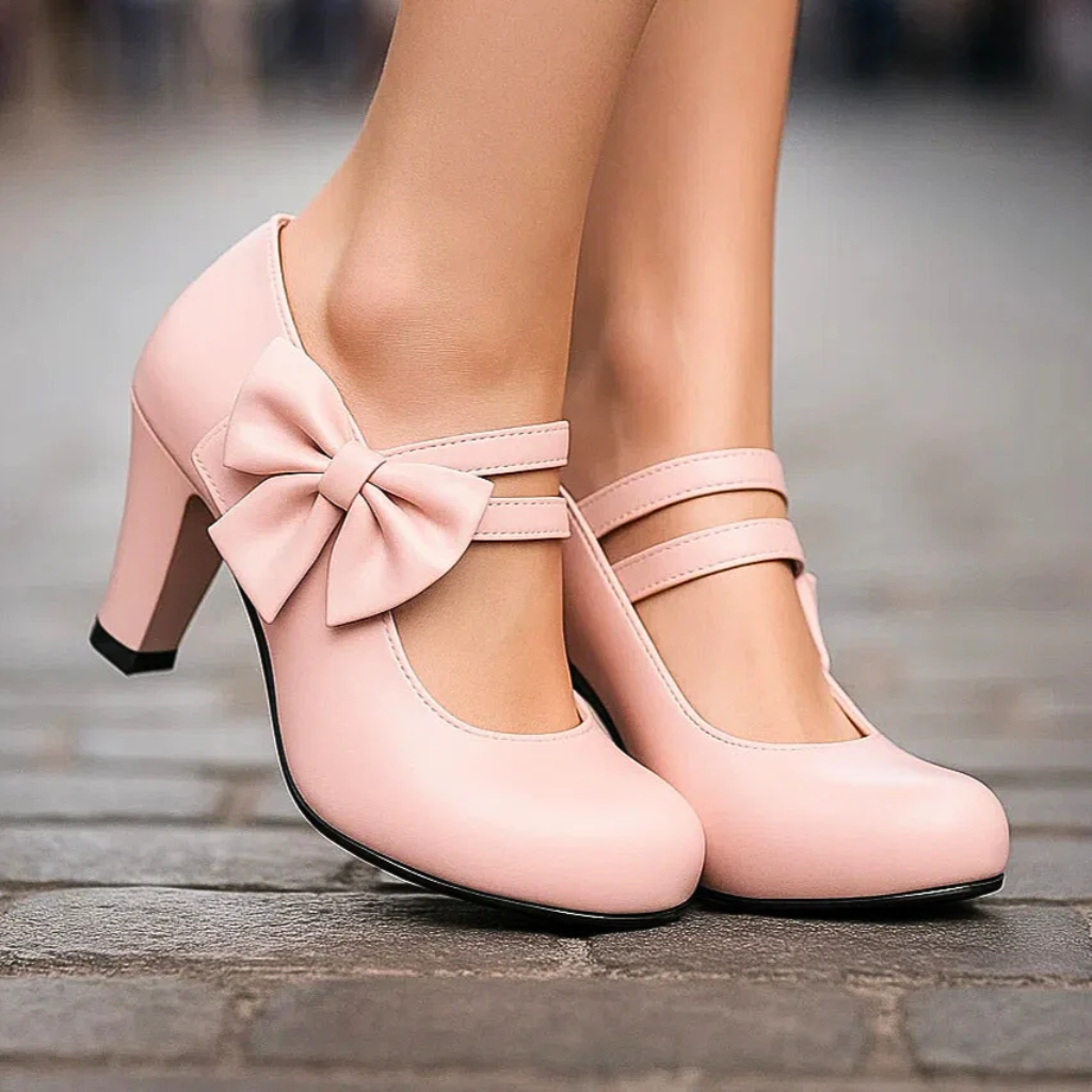 BRITTANY BOW HEELS
