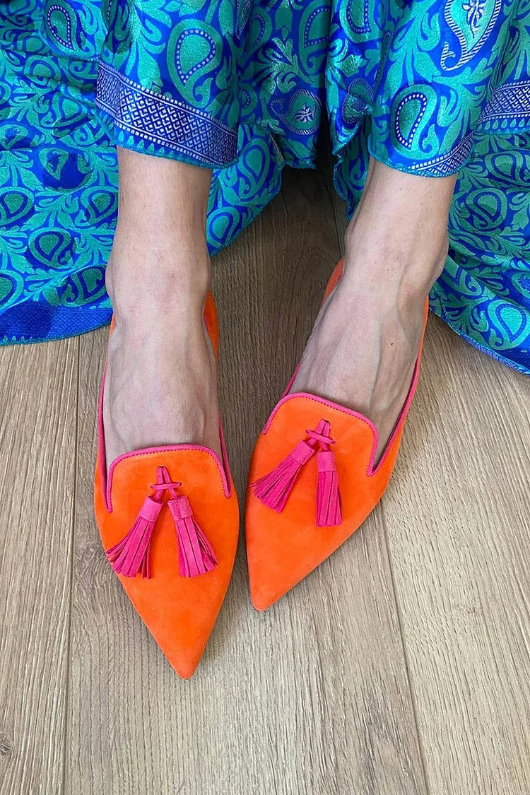 BARBARA LOAFER WITH ELEGANT TASSELS