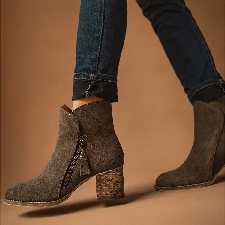 Carol | Luxury suede fall boots