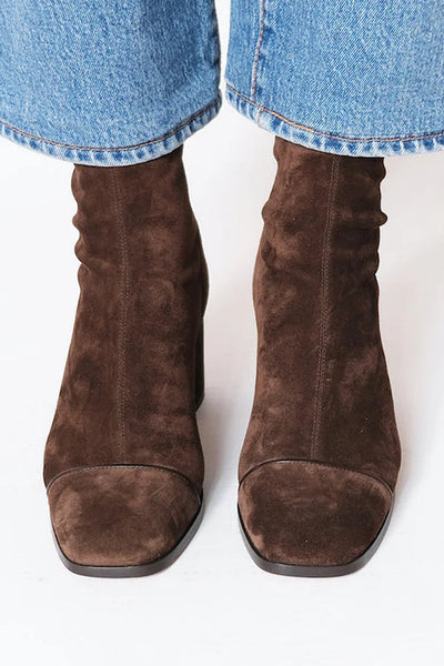 Edna | Elegance Suede Ankle Boots