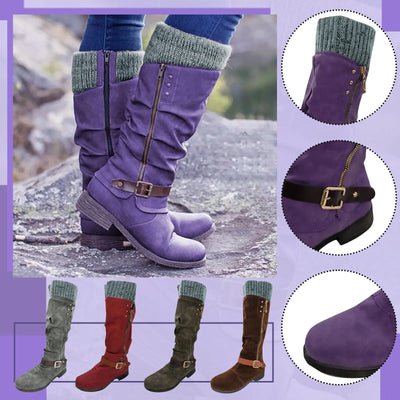 Viola | Leather Boots