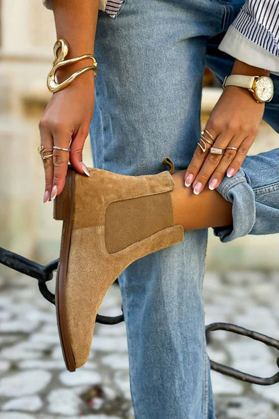 Martha | Suede Chelsea boots