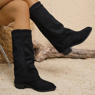 Virginia | High Suede Boots
