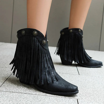 Nancy | Designer suede boots