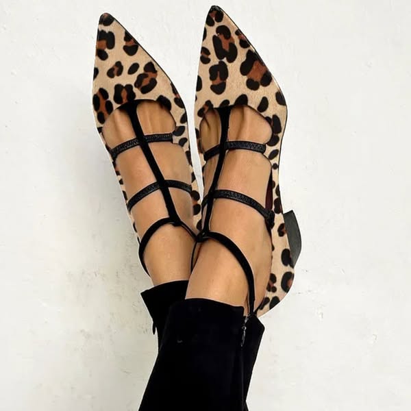 DANIELLE LEOPARD HEELS