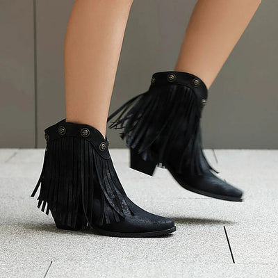 Nancy | Designer suede boots