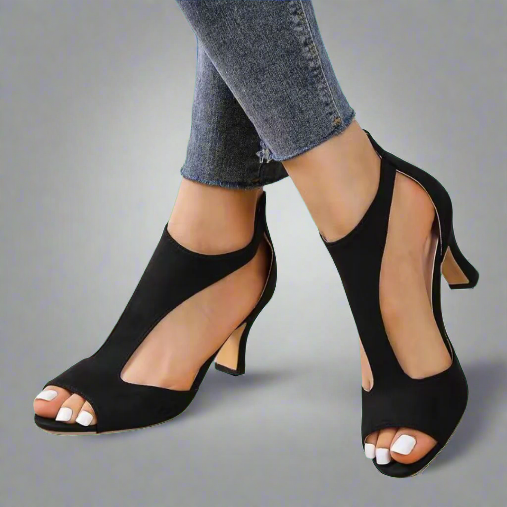 Wendy | Elegant and Comfortable Heeled Sandals