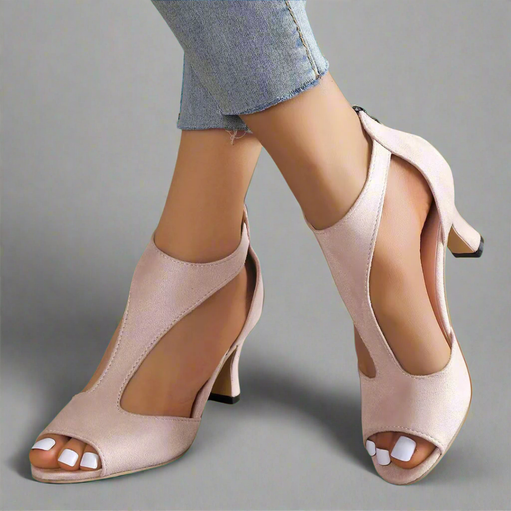 Wendy | Elegant and Comfortable Heeled Sandals