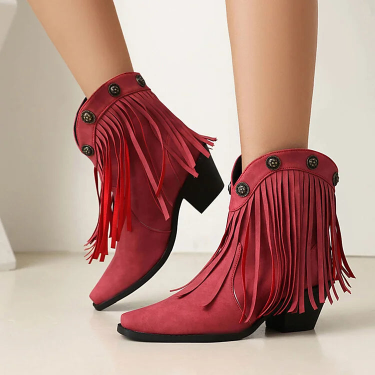 Nancy | Designer suede boots