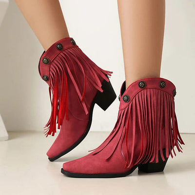 Nancy | Designer suede boots