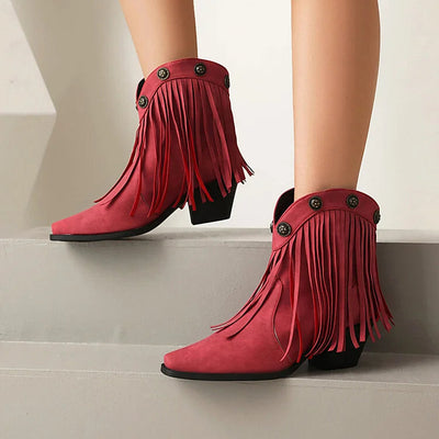 Nancy | Designer suede boots