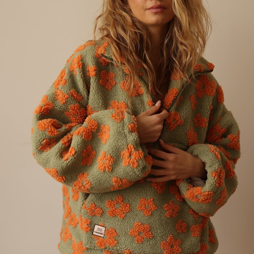 Daisy™ | Fleece Sweater Bloom