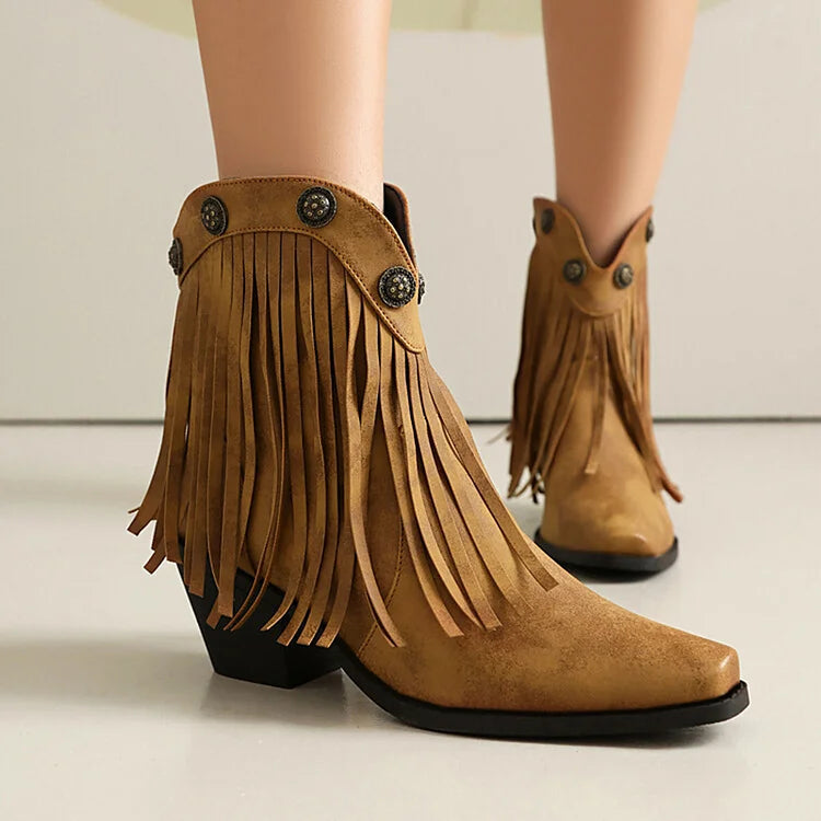 Nancy | Designer suede boots