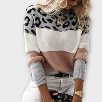 Gwen | Casual Leopard Print Sweater