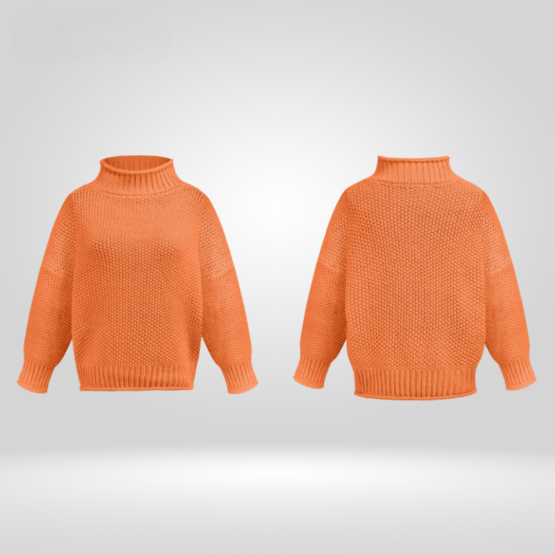 Viola | Chic Sweater with Tummy Coverage