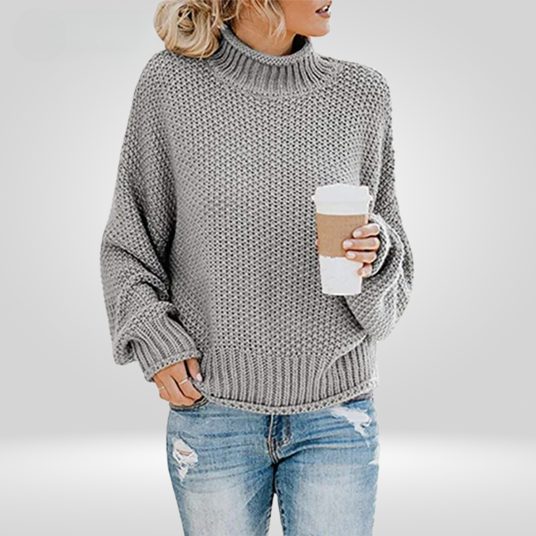 Viola | Chic Sweater with Tummy Coverage