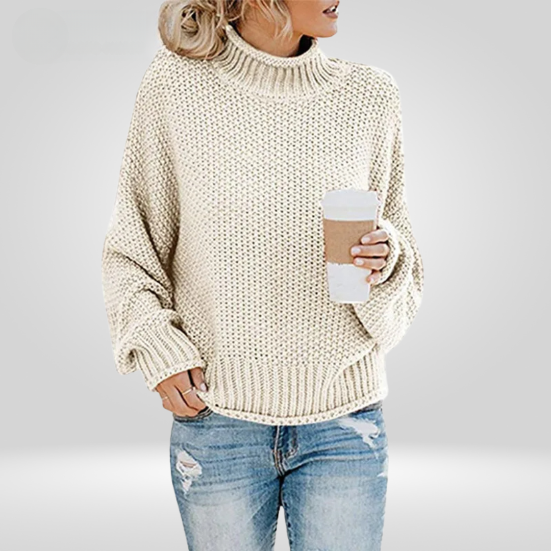 Viola | Chic Sweater with Tummy Coverage