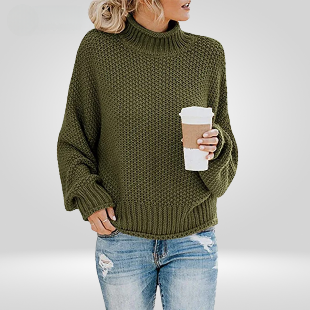 Viola | Chic Sweater with Tummy Coverage