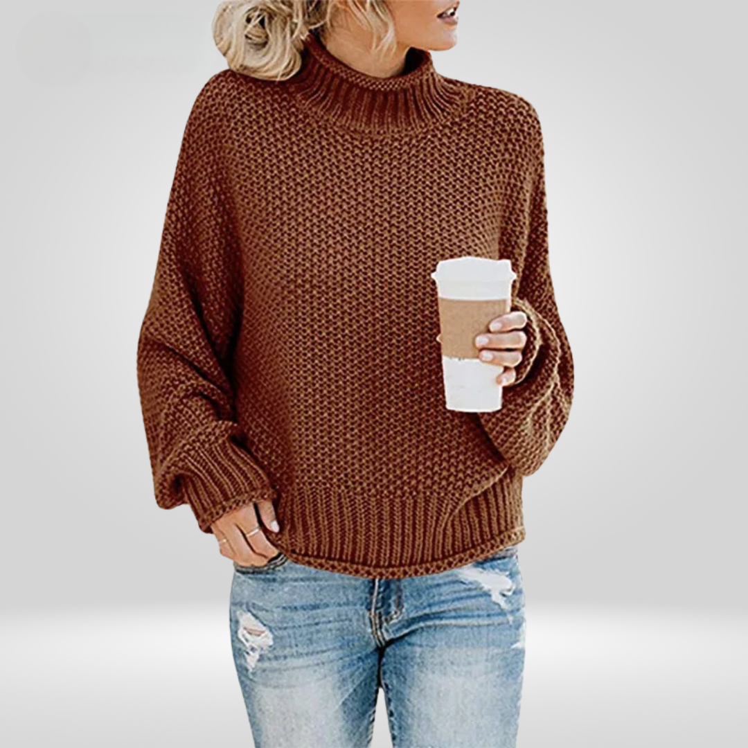 Viola | Chic Sweater with Tummy Coverage