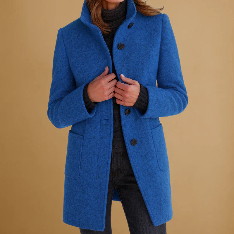 Nancy | Warm and Elegant Wool Blend Coat