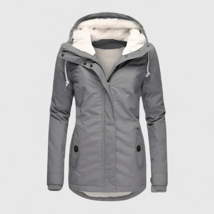 Bella - Waterproof winter jacket with hood