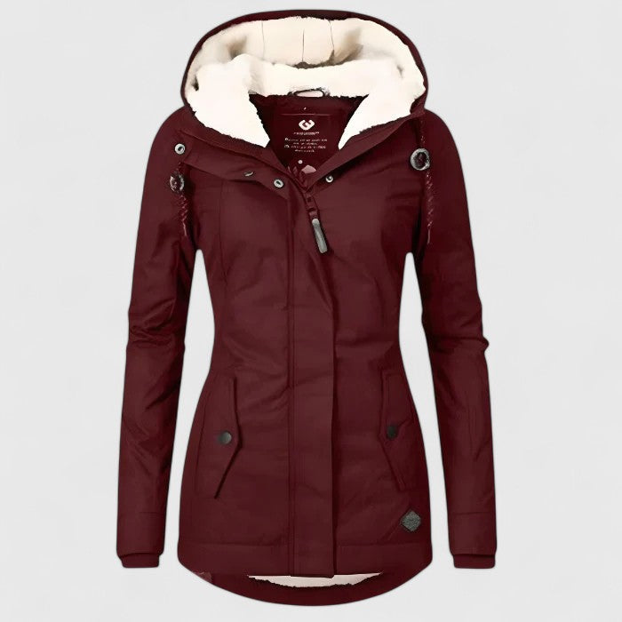 Bella - Waterproof winter jacket with hood