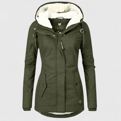 Bella - Waterproof winter jacket with hood