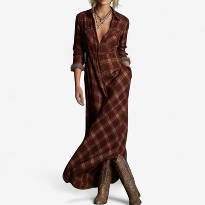 Viola Timeless Maxi Shirt Dress