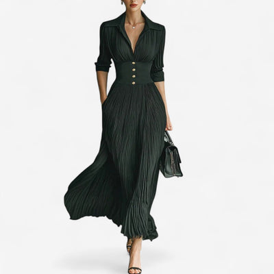 Faye Maxi Pleated