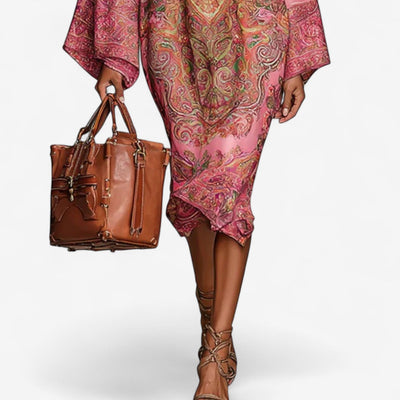 Gwendolyn Printed Caftan Dress