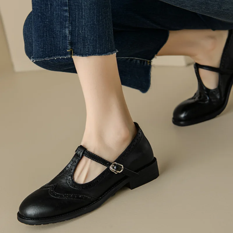 Grace | Chic T-Strap Mary Jane Shoes