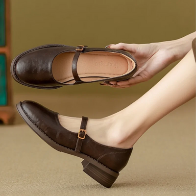Madison | Timeless Leather Mary Jane Comfort Shoes