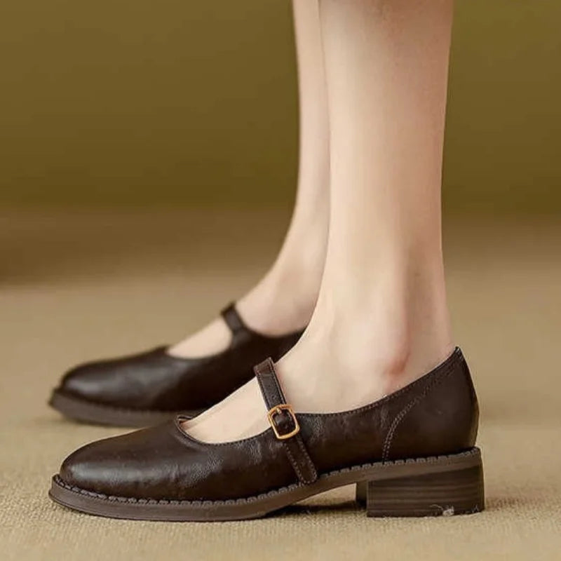 Madison | Timeless Leather Mary Jane Comfort Shoes