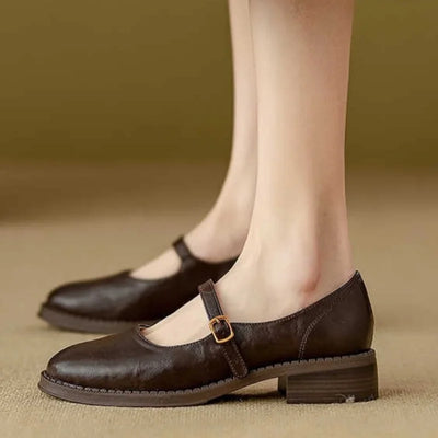 Madison | Timeless Leather Mary Jane Comfort Shoes
