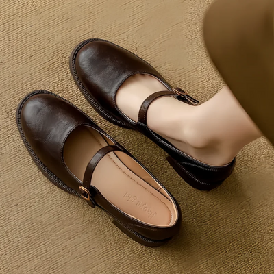 Madison | Timeless Leather Mary Jane Comfort Shoes