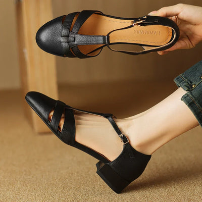 Abigail T-Bar Ballet Flats