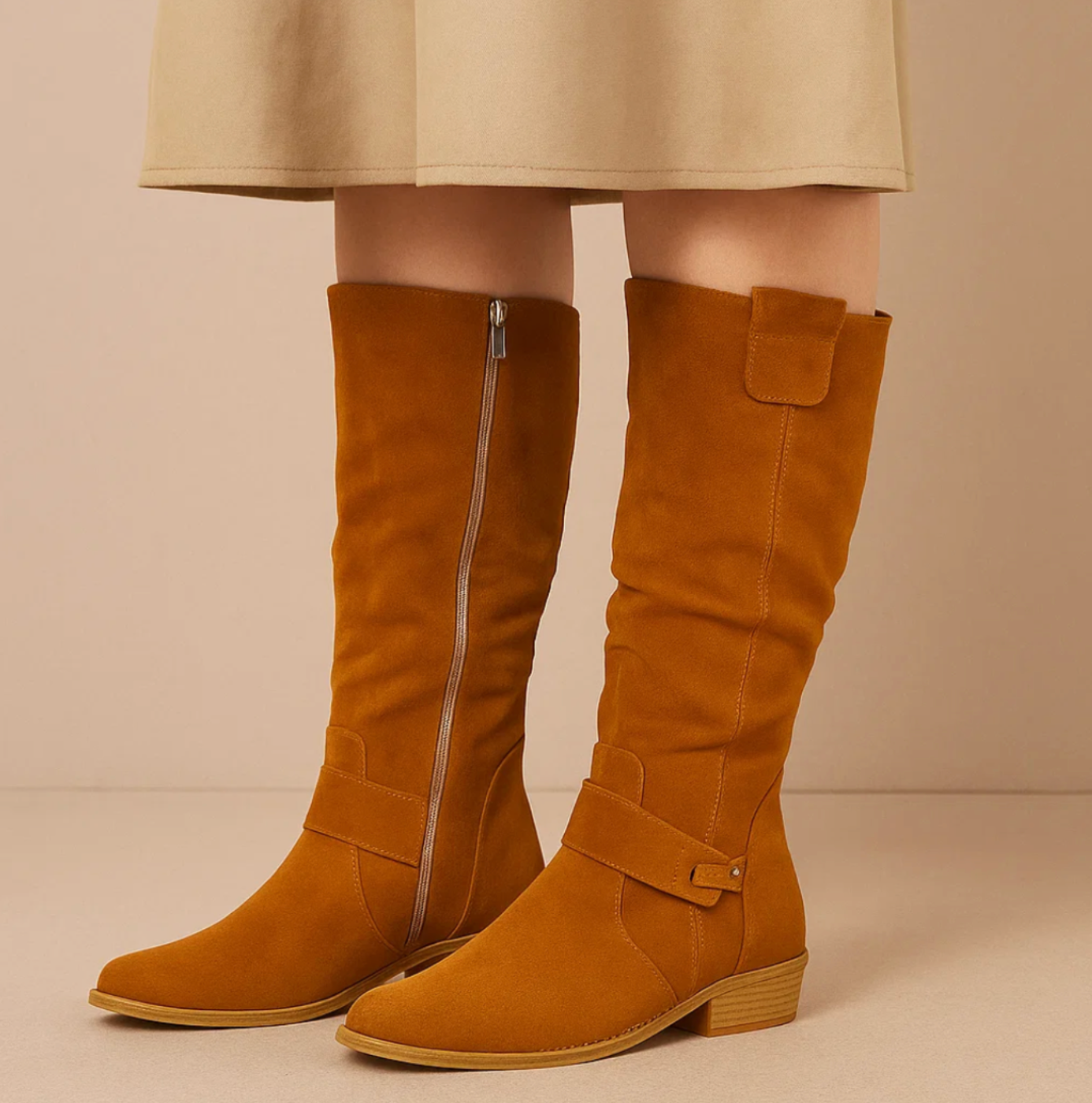 Harper | Elegant Suede Boots