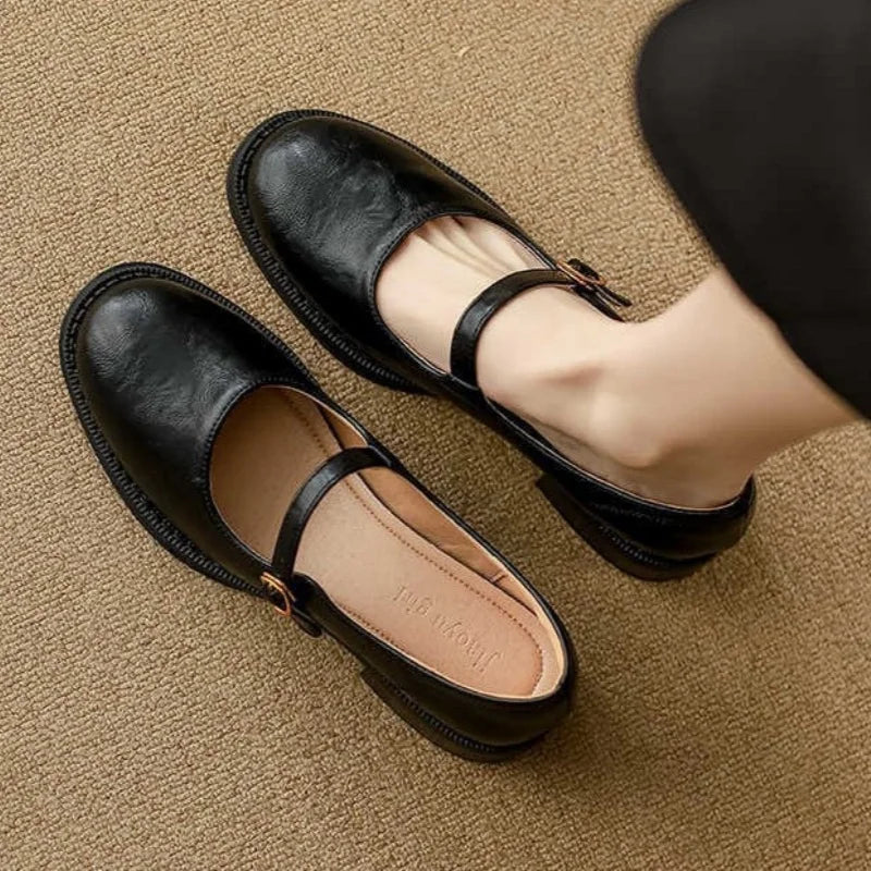 Madison | Timeless Leather Mary Jane Comfort Shoes