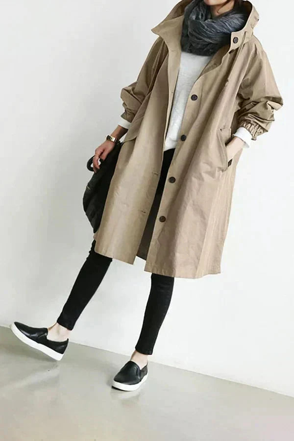 Patricia | Comfortable and Water-Repellent Trench Coat for Elegant Protection