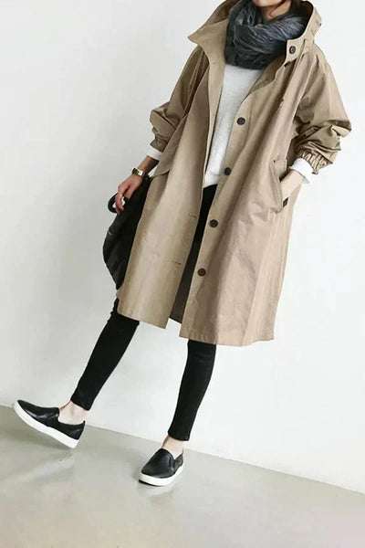 Patricia | Comfortable and Water-Repellent Trench Coat for Elegant Protection