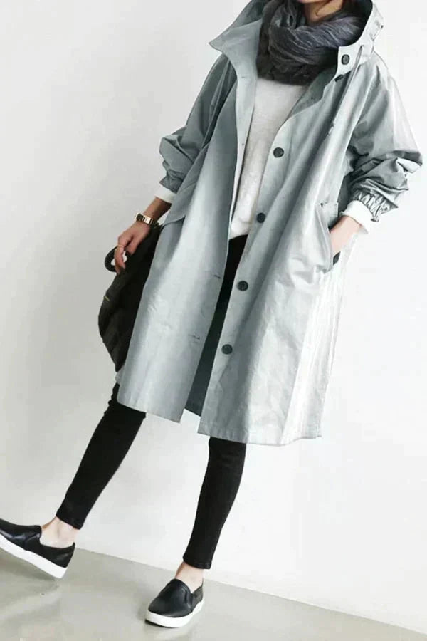 Patricia | Comfortable and Water-Repellent Trench Coat for Elegant Protection