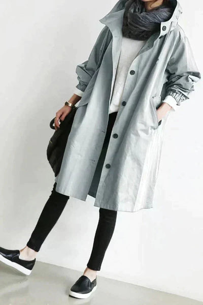 Patricia | Comfortable and Water-Repellent Trench Coat for Elegant Protection