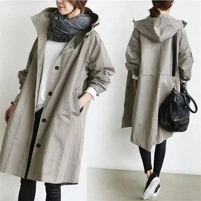 Patricia | Comfortable and Water-Repellent Trench Coat for Elegant Protection